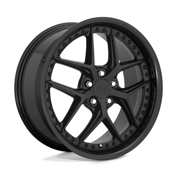 Niche 1PC M226 VICE GLOSS BLACK MATTE BLACK Wheels for 2023-2024 ACURA INTEGRA [] - 19X8.5 35 MM - 19"  - (2024 2023)