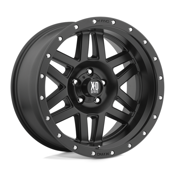 XD XD128 MACHETE SATIN BLACK WITH REINFORCING RING Wheels for 2005-2006 PONTIAC GTO [] - 18X8.5 34 MM - 18"  - (2006 2005)