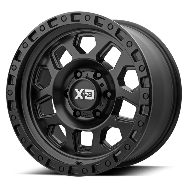 XD XD132 RG2 SATIN BLACK Wheels for 2007-2013 CHEVROLET AVALANCHE [] - 17X8 25 MM - 17"  - (2013 2012 2011 2010 2009 2008 2007)