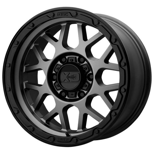 XD XD135 GRENADE OR MATTE GRAY MATTE BLACK LIP Wheels for 2007-2020 CHEVROLET SUBURBAN [] - 20X9 18 MM - 20"  - (2020 2019 2018 2017 2016 2015 2014 2013 2012 2011 2010 2009 2008 2007)