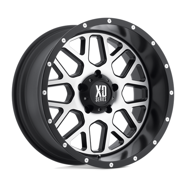 XD XD820 GRENADE SATIN BLACK MACHINED FACE Wheels for 2023-2024 ACURA INTEGRA [] - 18X8 38 MM - 18"  - (2024 2023)