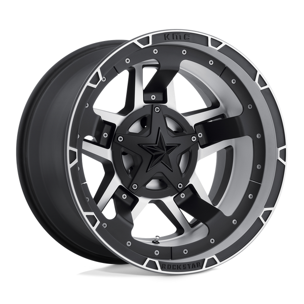 XD XD827 ROCKSTAR III MATTE BLACK MACHINED Wheels for 2023-2024 ACURA INTEGRA [] - 17X8 35 MM - 17"  - (2024 2023)