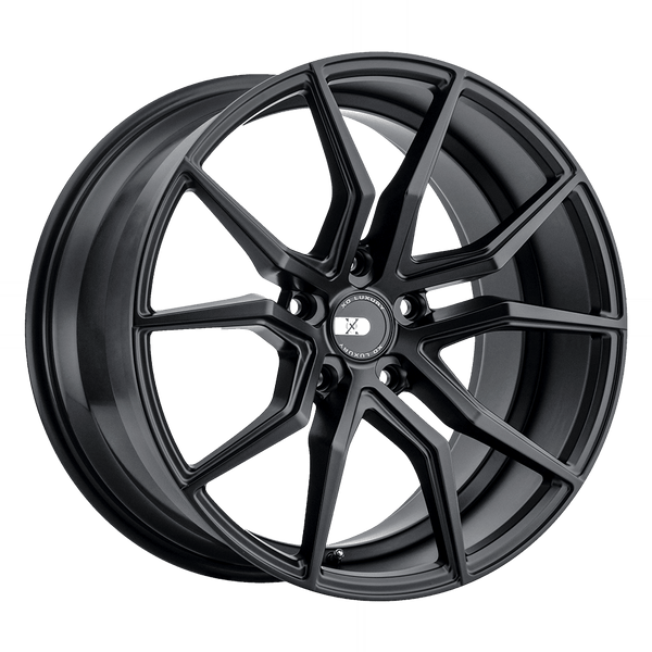 XO VERONA MATTE BLACK Wheels for 2001-2005 LEXUS IS300 [] - 20X8.5 38 MM - 20"  - (2005 2004 2003 2002 2001)