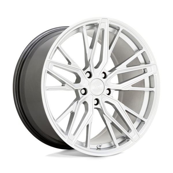 XO ZURICH HYPER SILVER W/ MIRROR CUT FACE Wheels for 2003-2005 INFINITI G35 [] - 20X9 30 MM - 20"  - (2005 2004 2003)