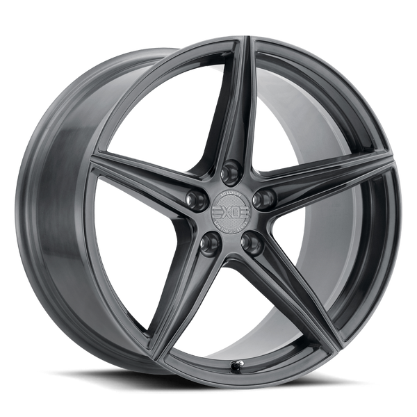 XO AUCKLAND FULL BRUSHED GUNMETAL Wheels for 2006-2008 INFINITI G35 [] - 20X9 20 MM - 20"  - (2008 2007 2006)