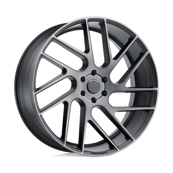 Status JUGGERNAUT CARBON GRAPHITE Wheels for 2003-2005 NISSAN 350Z [] - 20X9 30 MM - 20"  - (2005 2004 2003)