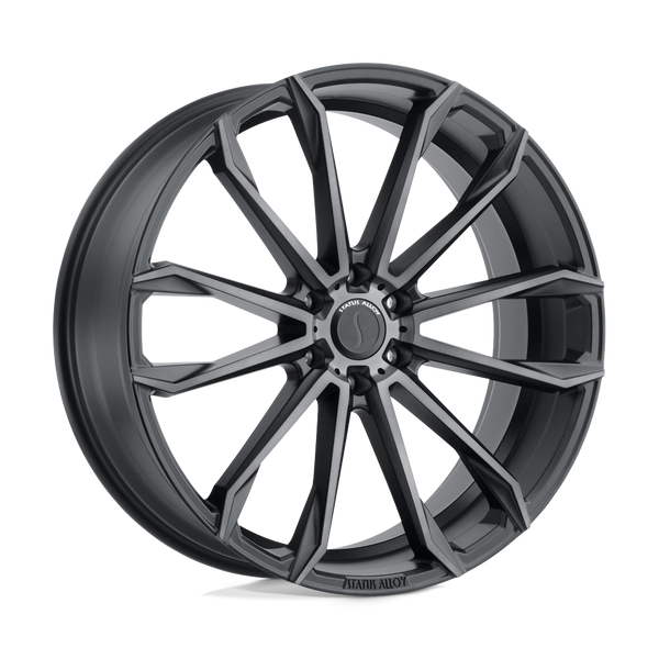 Status MASTADON CARBON GRAPHITE Wheels for 2007-2013 CHEVROLET AVALANCHE [] - 22X9.5 15 MM - 22"  - (2013 2012 2011 2010 2009 2008 2007)