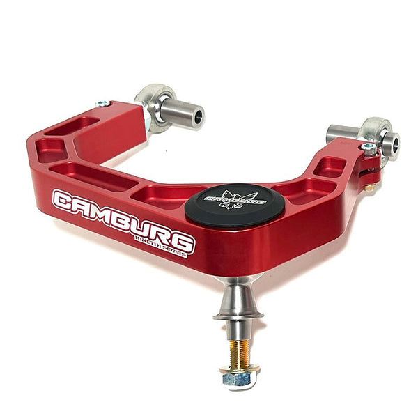 Camburg KINETIK V2 Performance Billet Uniball Upper Arms (RED) for 2015-2017 Toyota Tundra - CAM-310187-RED [2017 2016 2015]