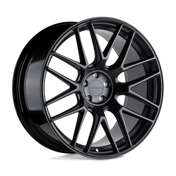 Beyern AUTOBAHN MATTE BLACK Wheels for 2008-2009 PONTIAC G8 [] - 17X8 35 MM - 17"  - (2009 2008)