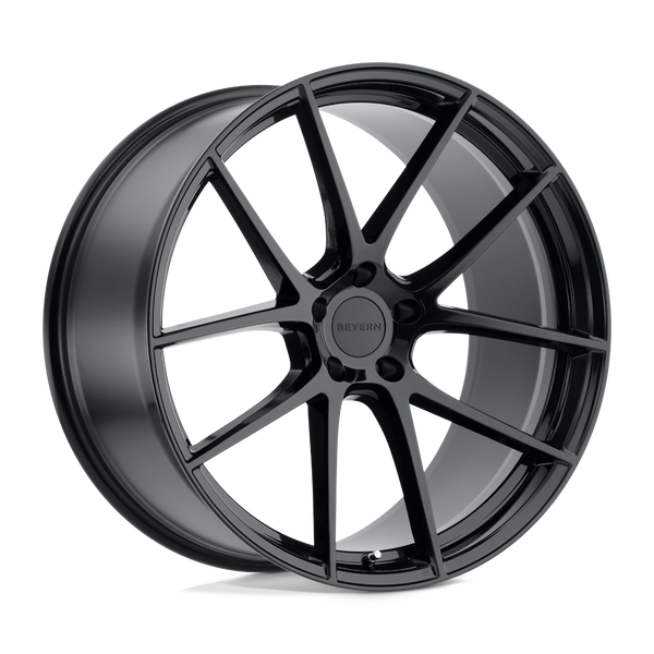 Beyern RITZ GLOSS BLACK Wheels for 2012-2016 AUDI A5 | A5 QUATTRO [] - 20X9 25 MM - 20"  - (2016 2015 2014 2013 2012)