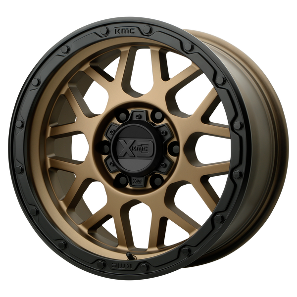 XD XD135 GRENADE OR MATTE BRONZE MATTE BLACK LIP Wheels for 2007-2020 CHEVROLET SUBURBAN [] - 17X9 18 MM - 17"  - (2020 2019 2018 2017 2016 2015 2014 2013 2012 2011 2010 2009 2008 2007)