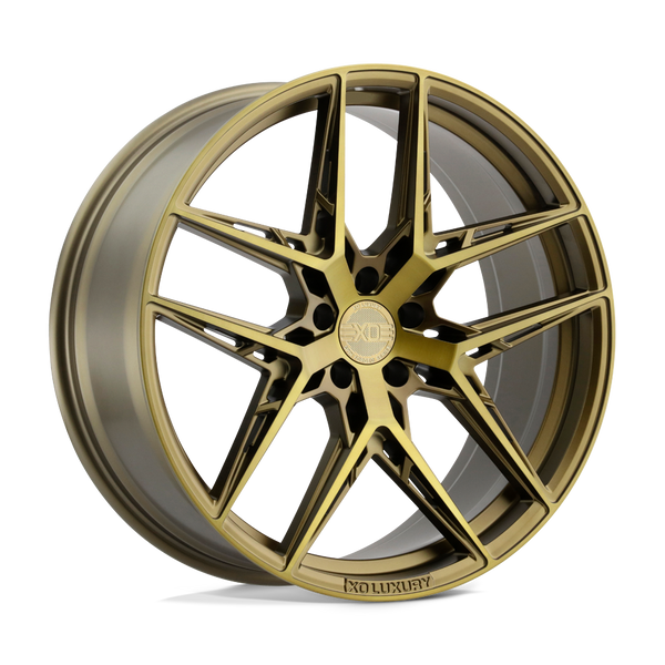 XO CAIRO BRONZE W/ BRUSHED BRONZE FACE Wheels for 1998-2000 LEXUS GS400 [] - 19X9.5 40 MM - 19"  - (2000 1999 1998)