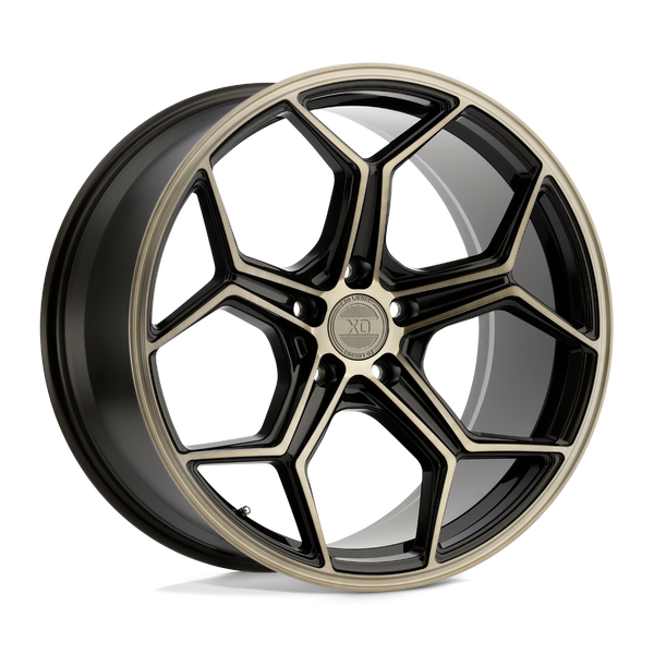 XO HELSINKI DARK BRONZE W/ BRUSHED BRONZE FACE Wheels for 2008-2009 PONTIAC G8 [] - 19X8.5 35 MM - 19"  - (2009 2008)