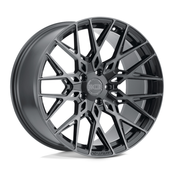 XO PHOENIX GUNMETAL W/ BRUSHED GUNMETAL FACE Wheels for 2003-2005 INFINITI G35 [] - 20X9 20 MM - 20"  - (2005 2004 2003)