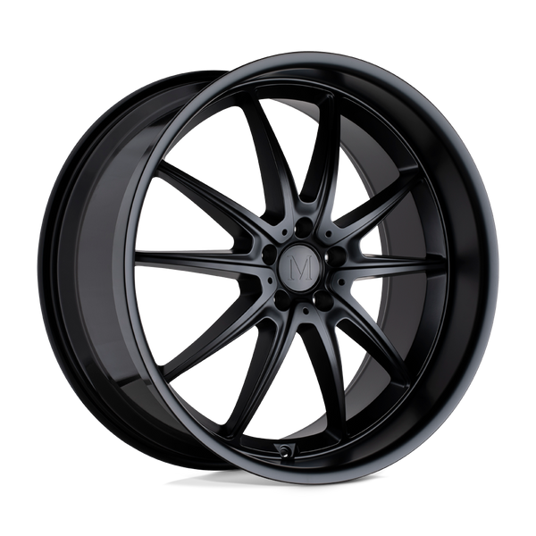 Mandrus ARGENT MATTE BLACK Wheels for 2010-2021 VOLKSWAGEN GOLF [] - 17X8 32 MM - 17"  - (2021 2020 2019 2018 2017 2016 2015 2014 2013 2012 2011 2010)