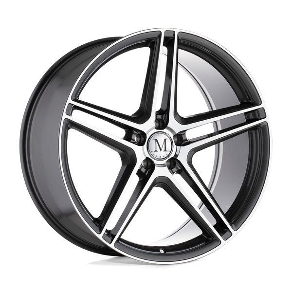 Mandrus BREMEN GLOSS GUNMETAL W/ MIRROR CUT FACE Wheels for 2010-2021 VOLKSWAGEN GOLF [] - 17X8 42 MM - 17"  - (2021 2020 2019 2018 2017 2016 2015 2014 2013 2012 2011 2010)