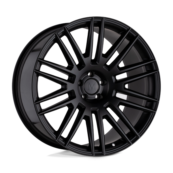 Mandrus ESTATE MATTE BLACK Wheels for 2010-2021 VOLKSWAGEN GOLF [] - 19X8.5 32 MM - 19"  - (2021 2020 2019 2018 2017 2016 2015 2014 2013 2012 2011 2010)