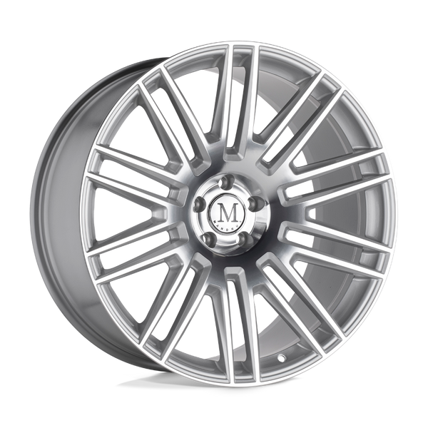 Mandrus ESTATE SILVER W/ MIRROR FACE Wheels for 2012-2016 AUDI A4 | A4 QUATTRO [] - 19X8.5 42 MM - 19"  - (2016 2015 2014 2013 2012)