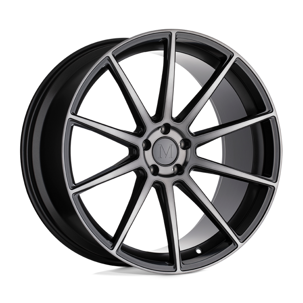 Mandrus KLASS GLOSS GUNMETAL W/ MACHINED TINTED FACE Wheels for 2010-2021 VOLKSWAGEN GOLF [] - 17X8 32 MM - 17"  - (2021 2020 2019 2018 2017 2016 2015 2014 2013 2012 2011 2010)