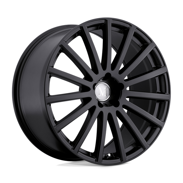 Mandrus ROTEC MATTE BLACK Wheels for 2005-2024 VOLKSWAGEN JETTA [] - 18X8.5 43 MM - 18"  - (2024 2023 2022 2021 2020 2019 2018 2017 2016 2015 2014 2013 2012 2011 2010 2009 2008 2007 2006 2005)