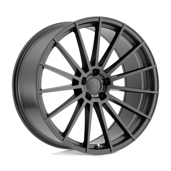 Mandrus STIRLING GLOSS GUNMETAL Wheels for 2010-2021 VOLKSWAGEN GOLF [] - 18X8.5 32 MM - 18"  - (2021 2020 2019 2018 2017 2016 2015 2014 2013 2012 2011 2010)