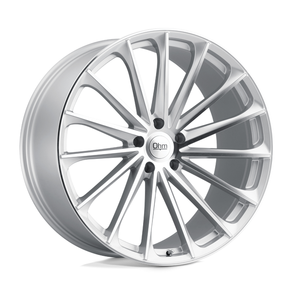 OHM PROTON SILVER W/ MIRROR FACE Wheels for 2003-2005 INFINITI G35 [] - 20X9 30 MM - 20"  - (2005 2004 2003)