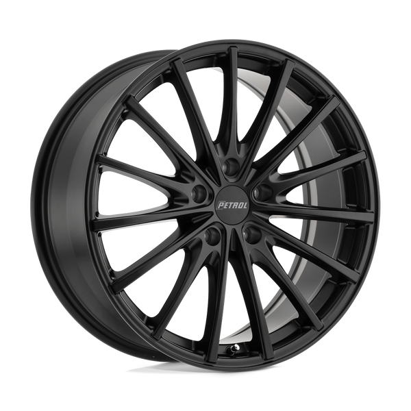 Petrol P3A MATTE BLACK Wheels for 2010-2021 VOLKSWAGEN GOLF [] - 18X8 32 MM - 18"  - (2021 2020 2019 2018 2017 2016 2015 2014 2013 2012 2011 2010)