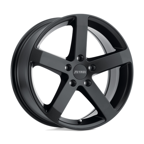 Petrol P3B MATTE BLACK Wheels for 2012-2016 AUDI A5 | A5 QUATTRO [] - 17X7 38 MM - 17"  - (2016 2015 2014 2013 2012)