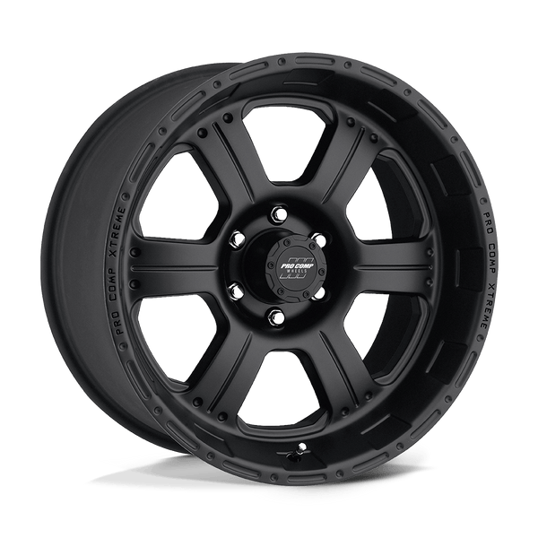 Pro Comp PA89 KORE FLAT BLACK Wheels for 2007-2013 CHEVROLET AVALANCHE [] - 17X8 0 MM - 17"  - (2013 2012 2011 2010 2009 2008 2007)