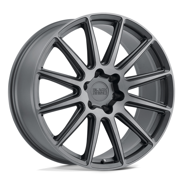 Black Rhino WAZA BRUSHED GUNMETAL Wheels for 2007-2013 CHEVROLET AVALANCHE [] - 20X9 15 MM - 20"  - (2013 2012 2011 2010 2009 2008 2007)