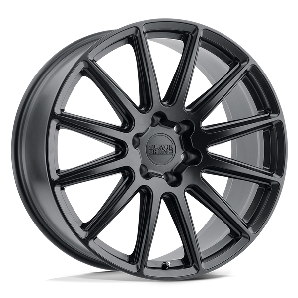 Black Rhino WAZA MATTE BLACK Wheels for 2007-2013 CHEVROLET AVALANCHE [] - 20X9 15 MM - 20"  - (2013 2012 2011 2010 2009 2008 2007)