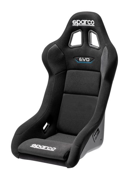 Sparco Black EVO QRT 2019 FIA Approved Race Competition Seat - 008007RNR