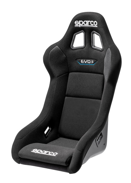 Sparco Black EVO II QRT 2019 FIA Approved Race Competition Seat - 008008RNR