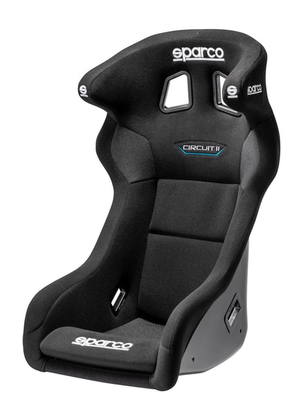 Sparco Black CIRCUIT II QRT 2019 FIA Approved Race Competition Seat - 008011RNR