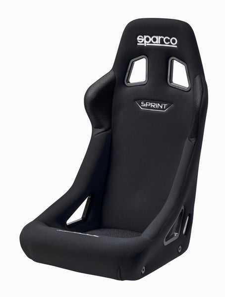 Sparco Black Sprint 2019 FIA Approved Race Competition Seat - 008235NR