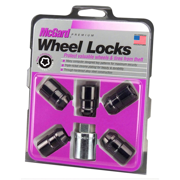 McGard Cone Seat Exposed Style Wheel Locks-Black-5 Lock set 2021-2022 Ford Bronco  - [2022 2021] - 24526