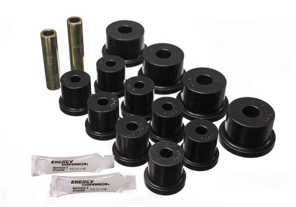 Energy Suspension Leaf Spring Bushing Set 1964-1973 Ford Mustang Base - [1973 1972 1971 1970 1969 1968 1967 1966 1965 1964] - 4.2101G