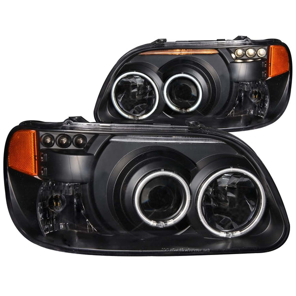 ANZO USA Projector Headlight Set w/Halo for 2001-2001 Ford Explorer Limited - 111132 - (2001)