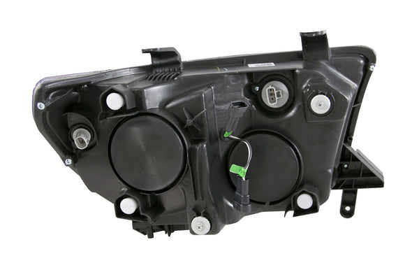ANZO USA Projector Headlight Set for 2007-2013 Toyota Tundra - 111293 - (2013 2012 2011 2010 2009 2008 2007)