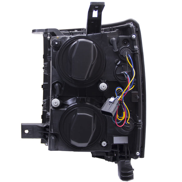 ANZO USA Projector Headlight Set for 2015-2015 Chevrolet Silverado 1500 - 111301 - (2015)