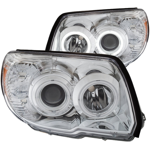 ANZO USA Projector Headlight Set for 2006-2009 Toyota 4Runner - 111321 - (2009 2008 2007 2006)