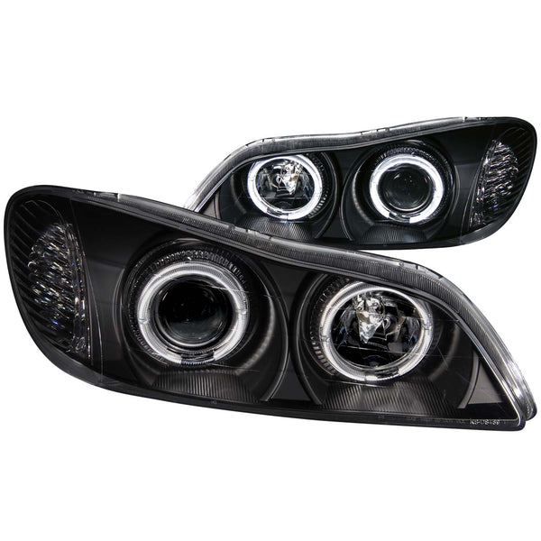 ANZO USA Projector Headlight Set w/Halo for 2002-2004 Infiniti I35 - 121077 - (2004 2003 2002)