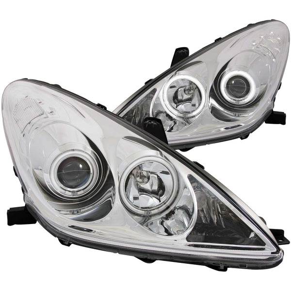 ANZO USA Projector Headlight Set w/Halo for 2004-2006 Lexus ES330 - 121173 - (2006 2005 2004)