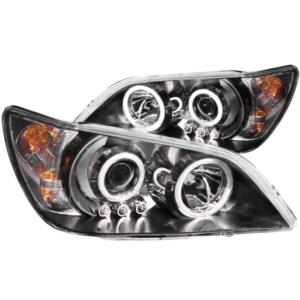 ANZO USA Projector Headlight Set w/Halo for 2001-2005 Lexus IS300 - 121199 - (2005 2004 2003 2002 2001)