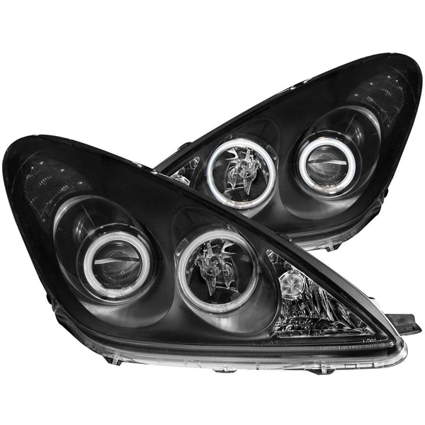 ANZO USA Projector Headlight Set w/Halo for 2004-2006 Lexus ES330 - 121232 - (2006 2005 2004)