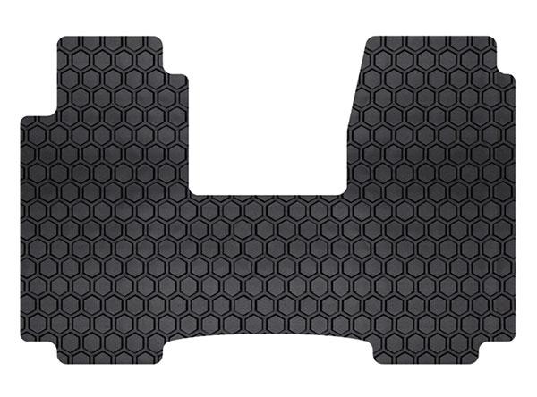 Intro-Tech Hexomat All Weather 1 Piece Front Floor Mat for 2013-2016 Dodge RAM 1500 [Quadcab 40/20/40 bench w/ tray] - DD-396 - (2016 2015 2014 2013)