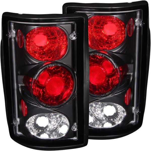 ANZO USA Tail Light Assembly for 1995-2002 Ford E-350 Econoline Club Wagon - 211051 - (2002 2001 2000 1999 1998 1997 1996 1995)