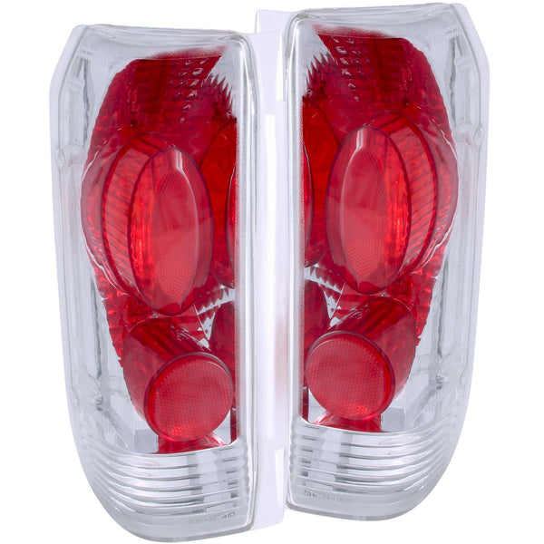 ANZO USA Tail Light Assembly for 1989-1997 Ford F-350 - 211061 - (1997 1996 1995 1994 1993 1992 1991 1990 1989)