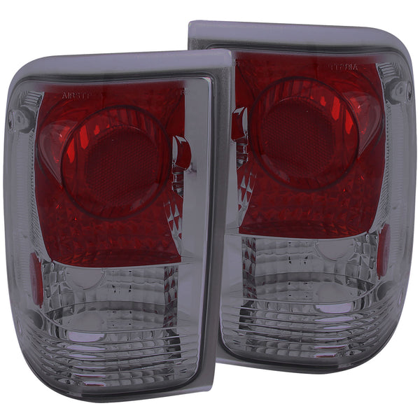 ANZO USA Tail Light Assembly for 1993-1997 Ford Ranger - 211177 - (1997 1996 1995 1994 1993)