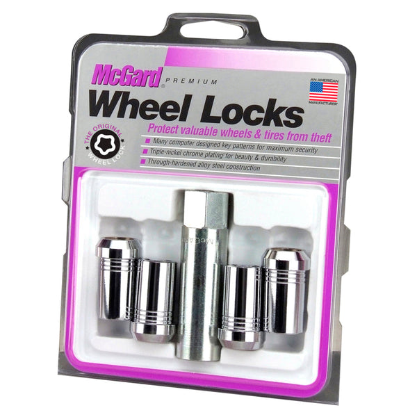 McGard Tuner Style Cone Seat Wheel Locks-Chrome 2020-2022 Lincoln Aviator  - [2022 2021 2020] - 25115